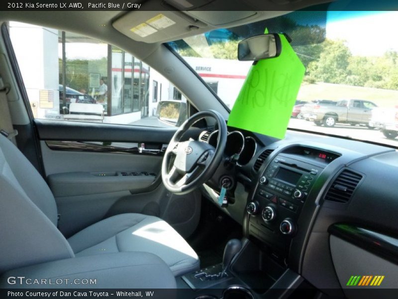 Pacific Blue / Gray 2012 Kia Sorento LX AWD