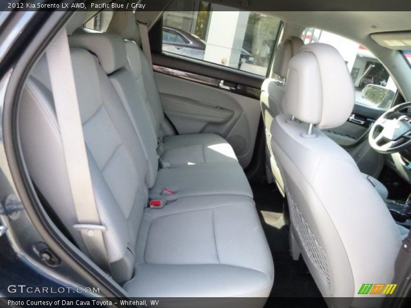 Pacific Blue / Gray 2012 Kia Sorento LX AWD