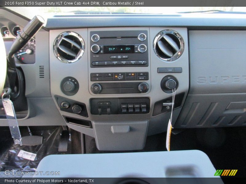 Caribou Metallic / Steel 2016 Ford F350 Super Duty XLT Crew Cab 4x4 DRW