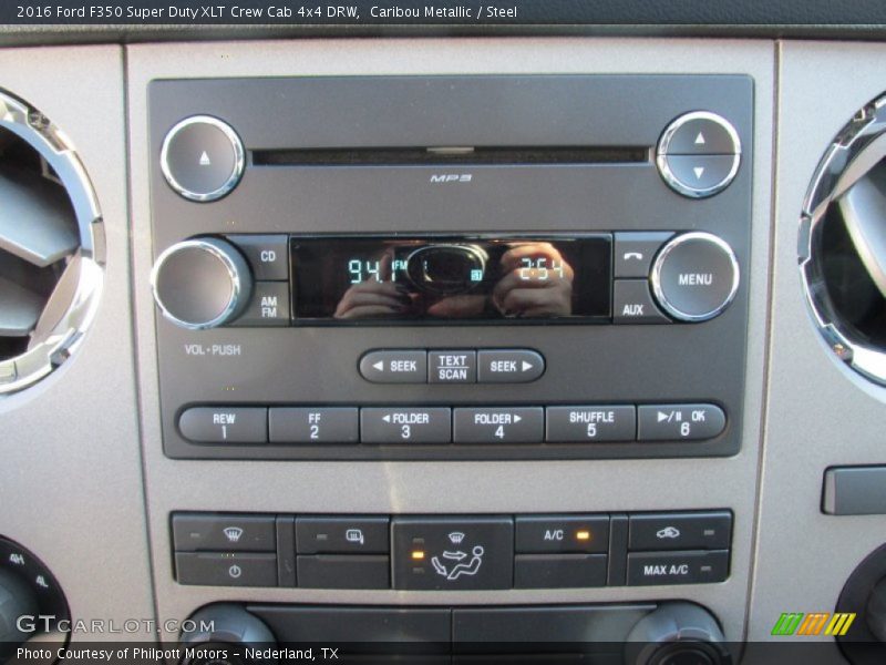 Caribou Metallic / Steel 2016 Ford F350 Super Duty XLT Crew Cab 4x4 DRW