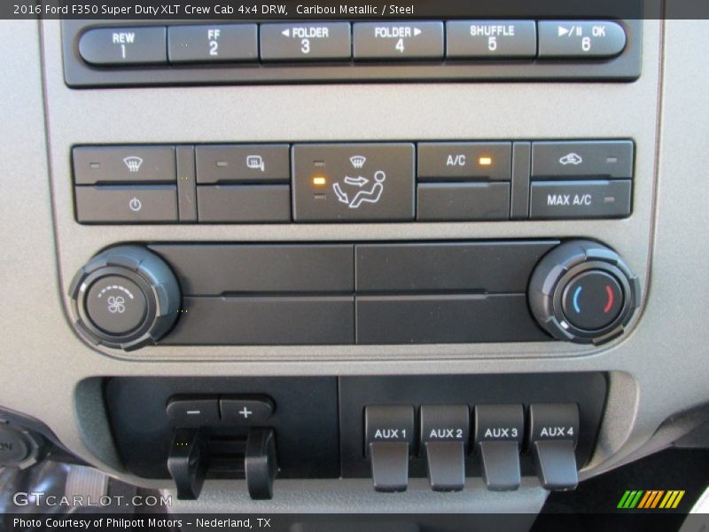 Caribou Metallic / Steel 2016 Ford F350 Super Duty XLT Crew Cab 4x4 DRW