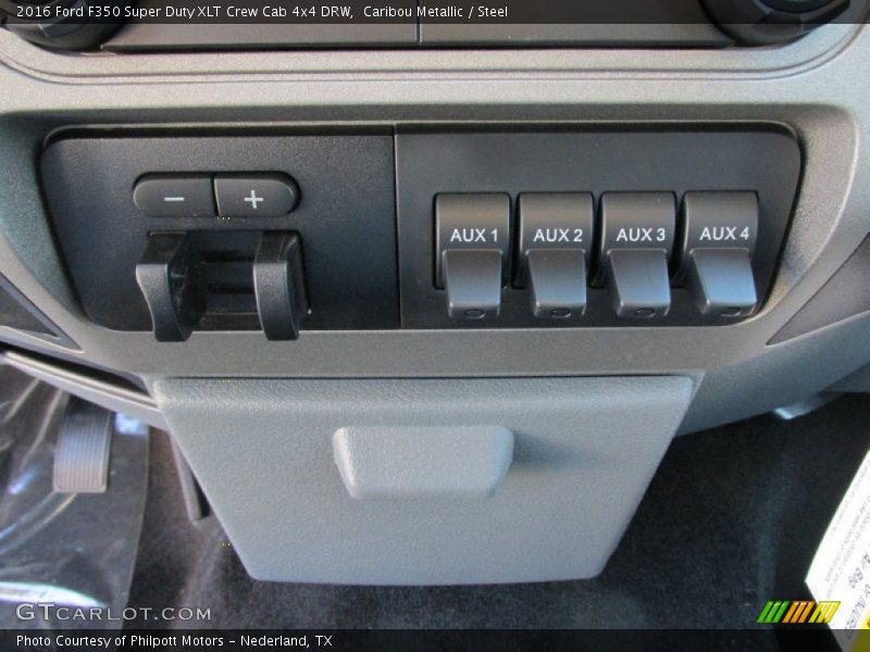Caribou Metallic / Steel 2016 Ford F350 Super Duty XLT Crew Cab 4x4 DRW