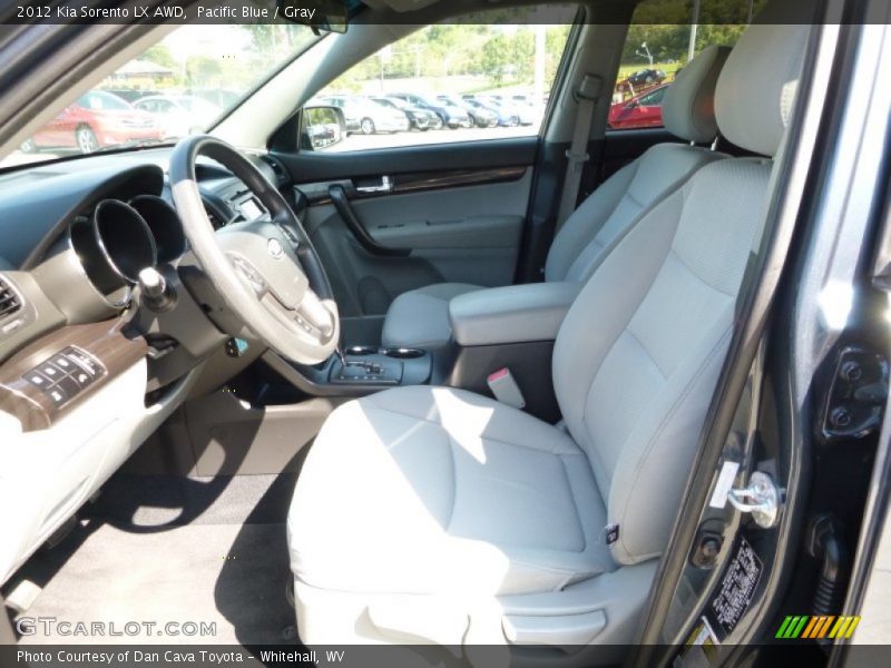 Pacific Blue / Gray 2012 Kia Sorento LX AWD