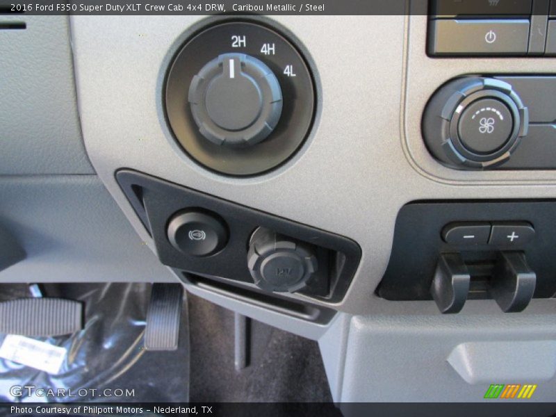 Caribou Metallic / Steel 2016 Ford F350 Super Duty XLT Crew Cab 4x4 DRW