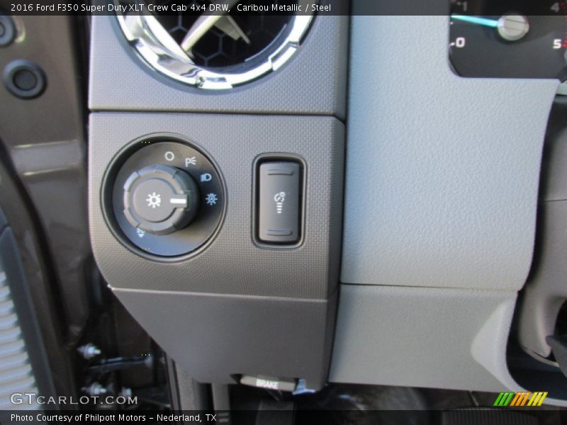 Caribou Metallic / Steel 2016 Ford F350 Super Duty XLT Crew Cab 4x4 DRW