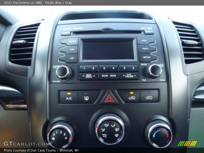 Pacific Blue / Gray 2012 Kia Sorento LX AWD