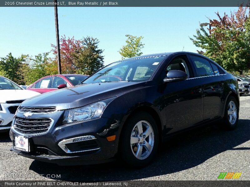 Blue Ray Metallic / Jet Black 2016 Chevrolet Cruze Limited LT