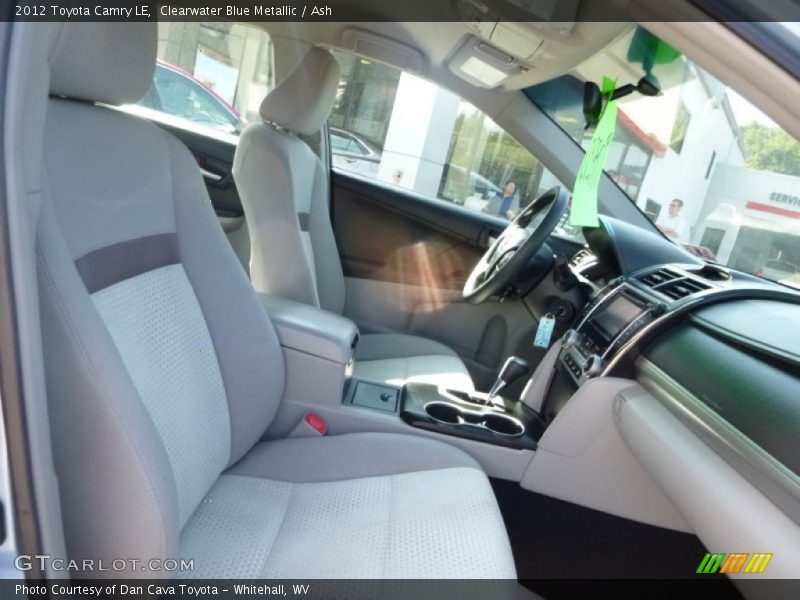 Clearwater Blue Metallic / Ash 2012 Toyota Camry LE