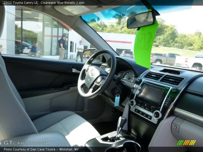 Clearwater Blue Metallic / Ash 2012 Toyota Camry LE