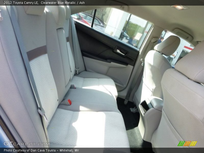 Clearwater Blue Metallic / Ash 2012 Toyota Camry LE