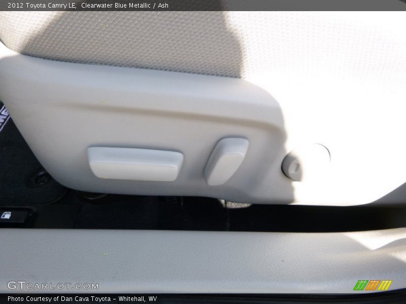 Clearwater Blue Metallic / Ash 2012 Toyota Camry LE