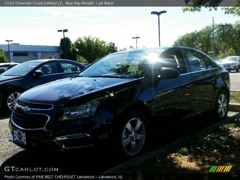 Blue Ray Metallic / Jet Black 2016 Chevrolet Cruze Limited LT