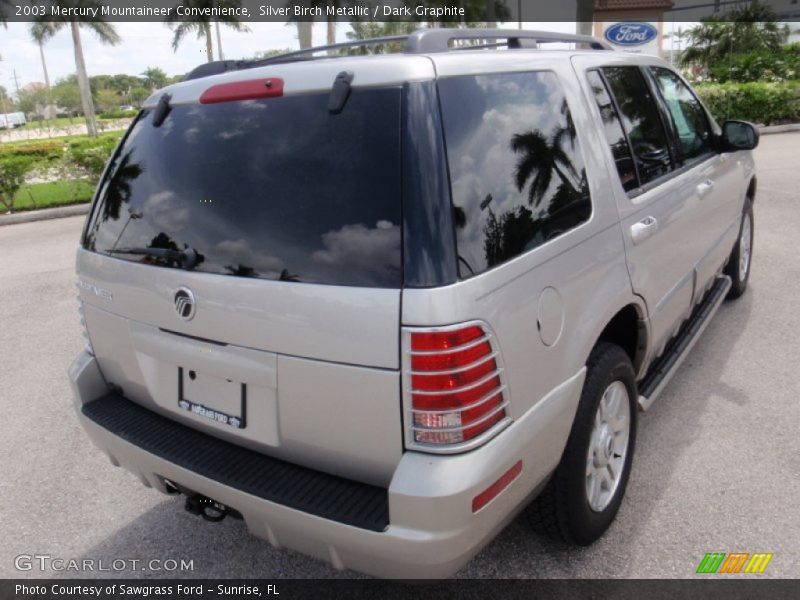 Silver Birch Metallic / Dark Graphite 2003 Mercury Mountaineer Convenience