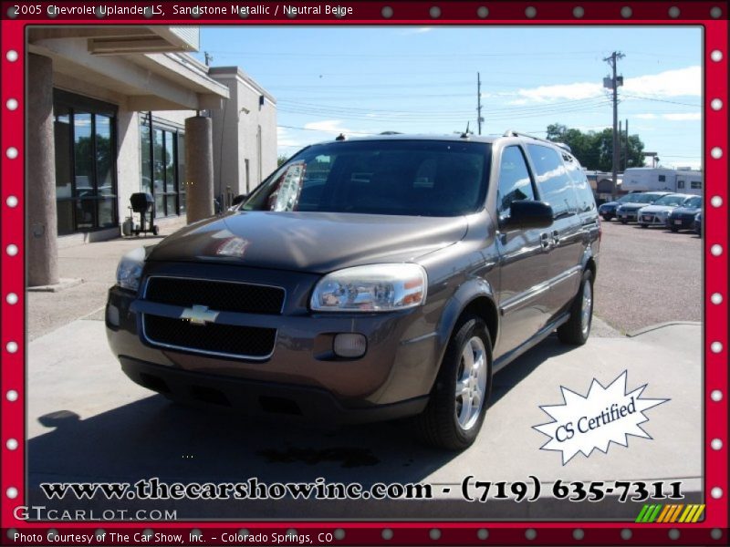 Sandstone Metallic / Neutral Beige 2005 Chevrolet Uplander LS