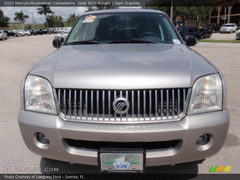 Silver Birch Metallic / Dark Graphite 2003 Mercury Mountaineer Convenience