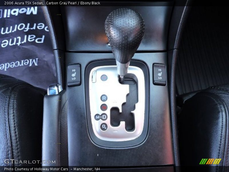 Carbon Gray Pearl / Ebony Black 2006 Acura TSX Sedan