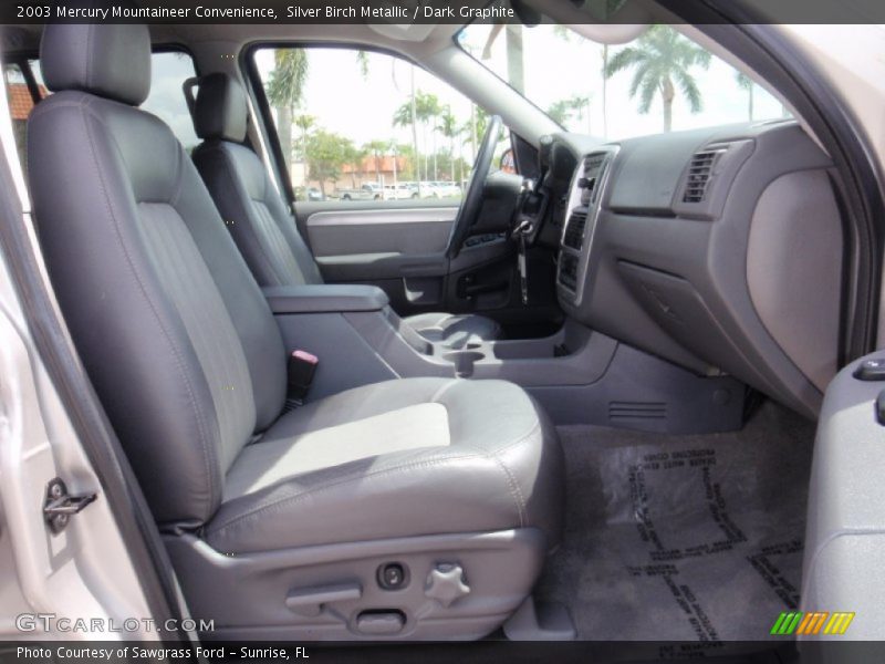 Silver Birch Metallic / Dark Graphite 2003 Mercury Mountaineer Convenience