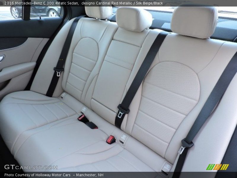 designo Cardinal Red Metallic / Silk Beige/Black 2016 Mercedes-Benz C 300 4Matic Sedan