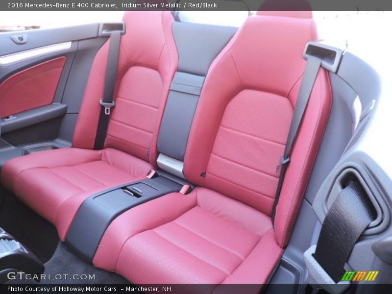 Rear Seat of 2016 E 400 Cabriolet