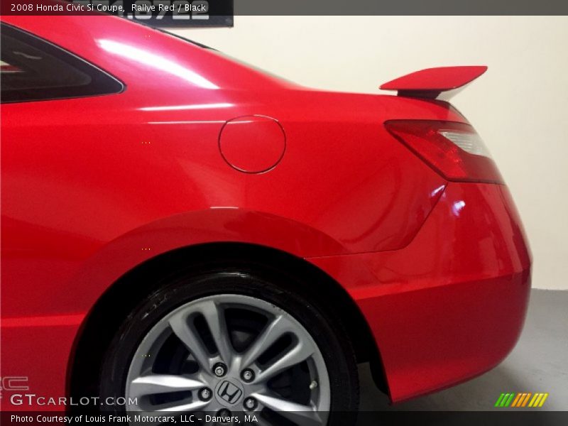 Rallye Red / Black 2008 Honda Civic Si Coupe
