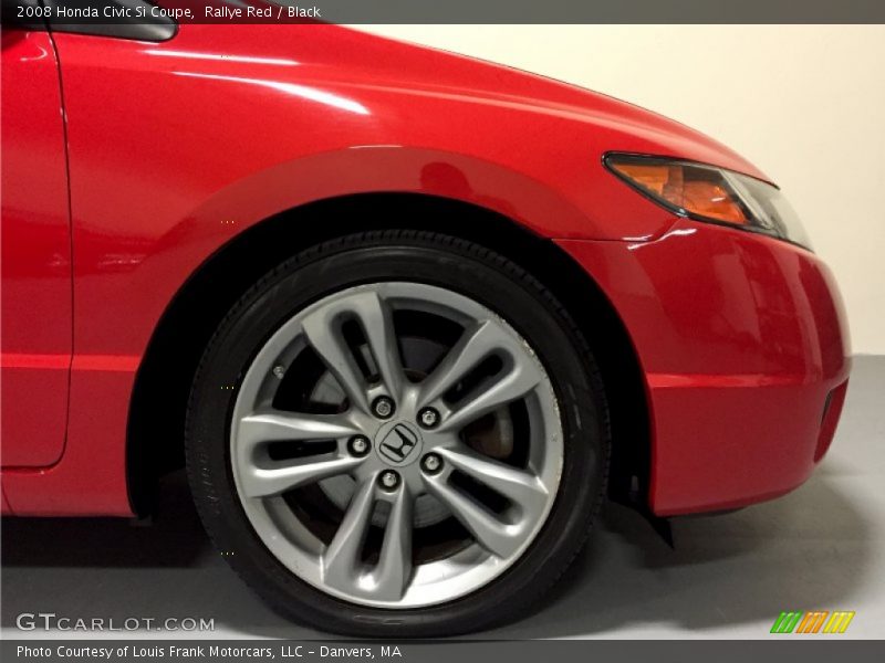 Rallye Red / Black 2008 Honda Civic Si Coupe
