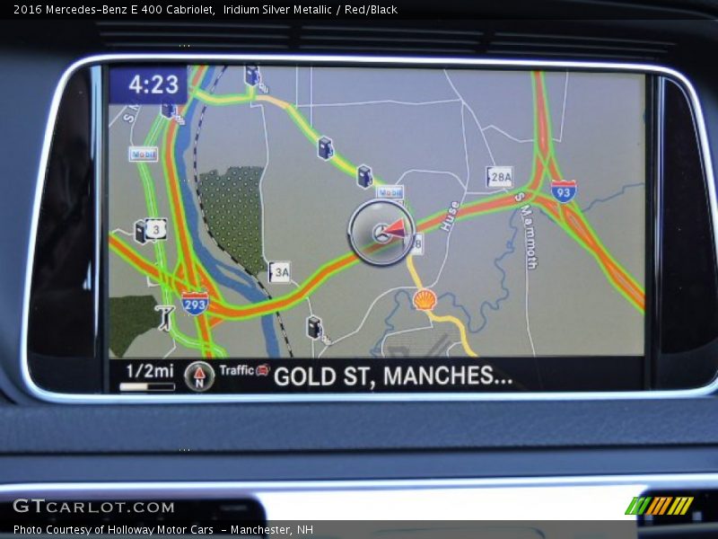 Navigation of 2016 E 400 Cabriolet