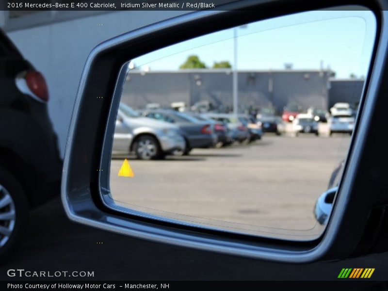 Iridium Silver Metallic / Red/Black 2016 Mercedes-Benz E 400 Cabriolet