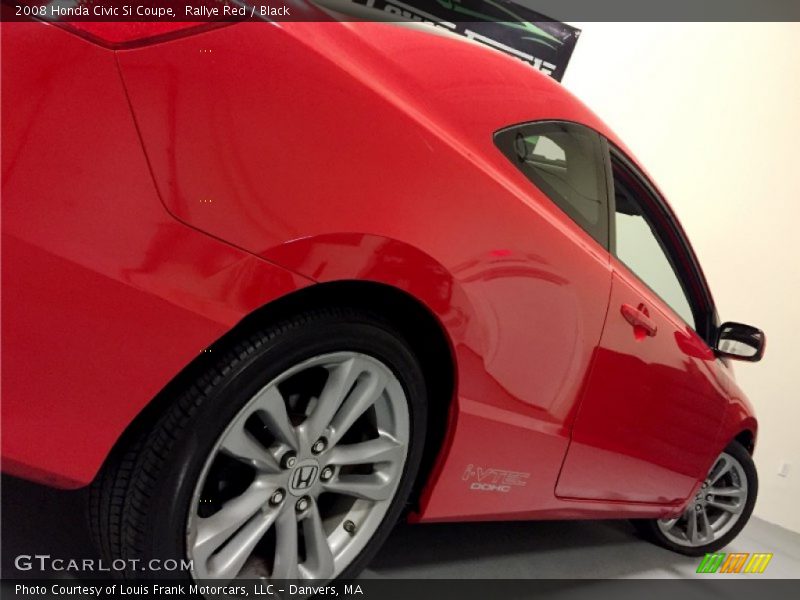 Rallye Red / Black 2008 Honda Civic Si Coupe
