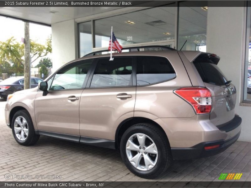 Burnished Bronze Metallic / Black 2015 Subaru Forester 2.5i Limited