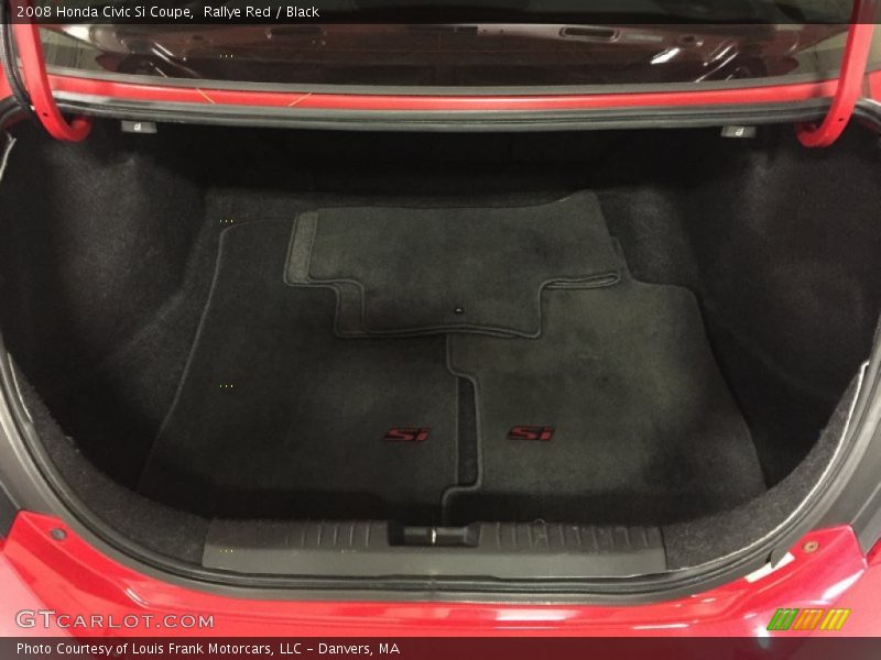 Rallye Red / Black 2008 Honda Civic Si Coupe