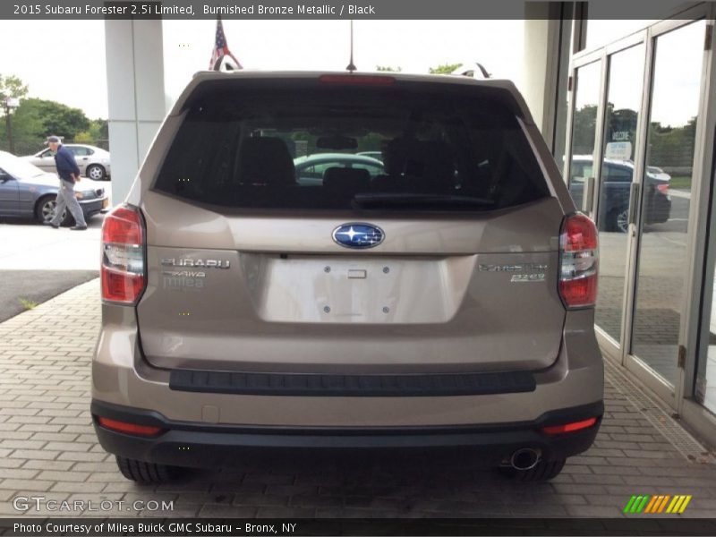 Burnished Bronze Metallic / Black 2015 Subaru Forester 2.5i Limited