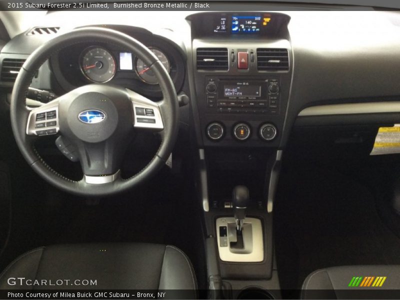 Burnished Bronze Metallic / Black 2015 Subaru Forester 2.5i Limited