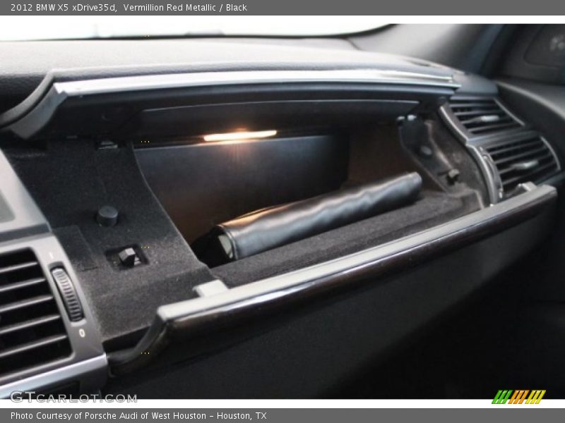 Vermillion Red Metallic / Black 2012 BMW X5 xDrive35d