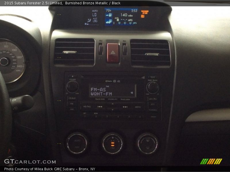 Burnished Bronze Metallic / Black 2015 Subaru Forester 2.5i Limited
