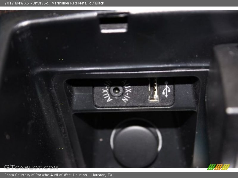 Vermillion Red Metallic / Black 2012 BMW X5 xDrive35d