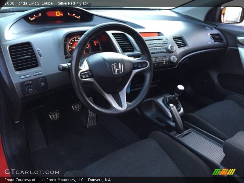  2008 Civic Si Coupe Black Interior