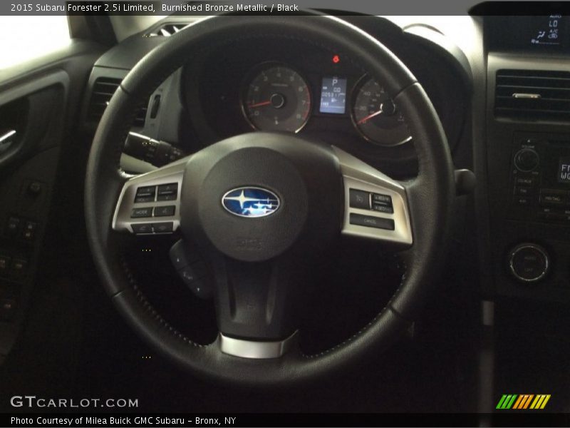 Burnished Bronze Metallic / Black 2015 Subaru Forester 2.5i Limited