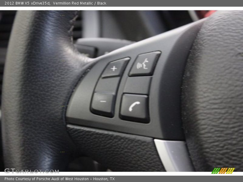 Vermillion Red Metallic / Black 2012 BMW X5 xDrive35d