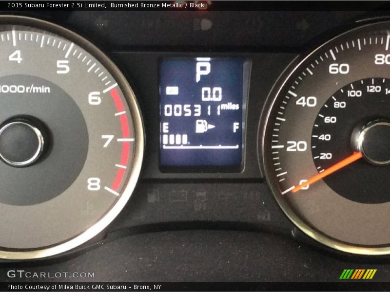 Burnished Bronze Metallic / Black 2015 Subaru Forester 2.5i Limited