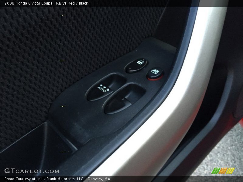 Rallye Red / Black 2008 Honda Civic Si Coupe