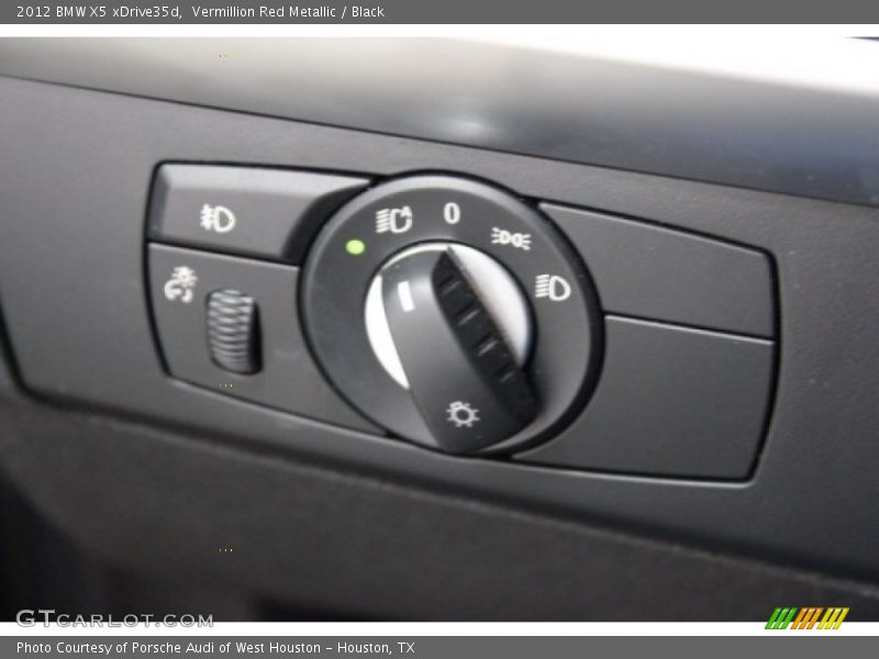 Vermillion Red Metallic / Black 2012 BMW X5 xDrive35d
