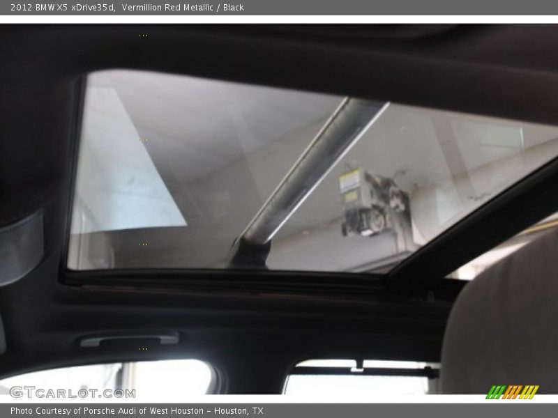 Vermillion Red Metallic / Black 2012 BMW X5 xDrive35d