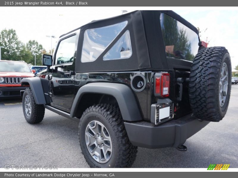 Black / Black 2015 Jeep Wrangler Rubicon 4x4