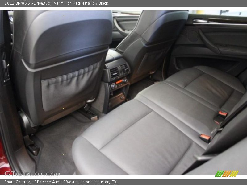 Vermillion Red Metallic / Black 2012 BMW X5 xDrive35d