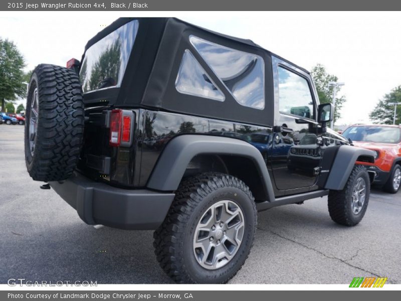 Black / Black 2015 Jeep Wrangler Rubicon 4x4