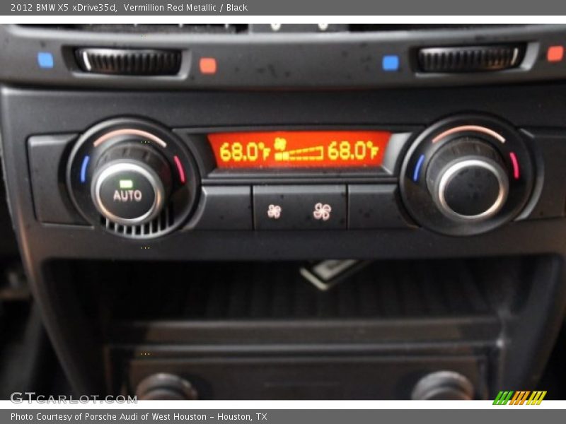 Vermillion Red Metallic / Black 2012 BMW X5 xDrive35d