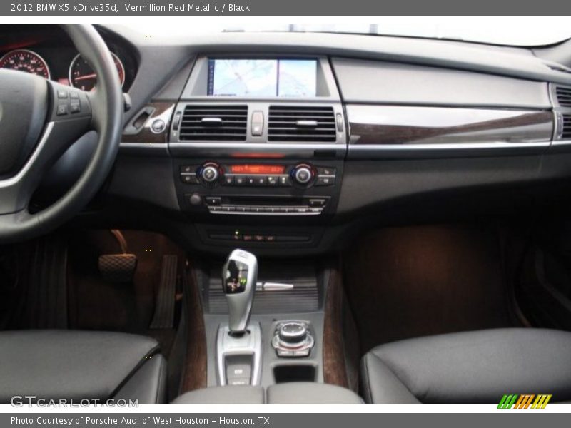 Vermillion Red Metallic / Black 2012 BMW X5 xDrive35d