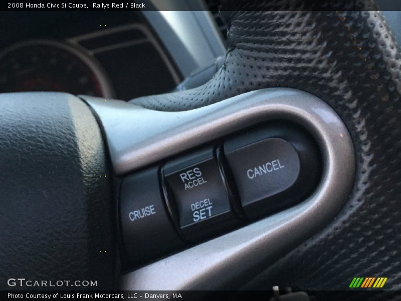 Controls of 2008 Civic Si Coupe
