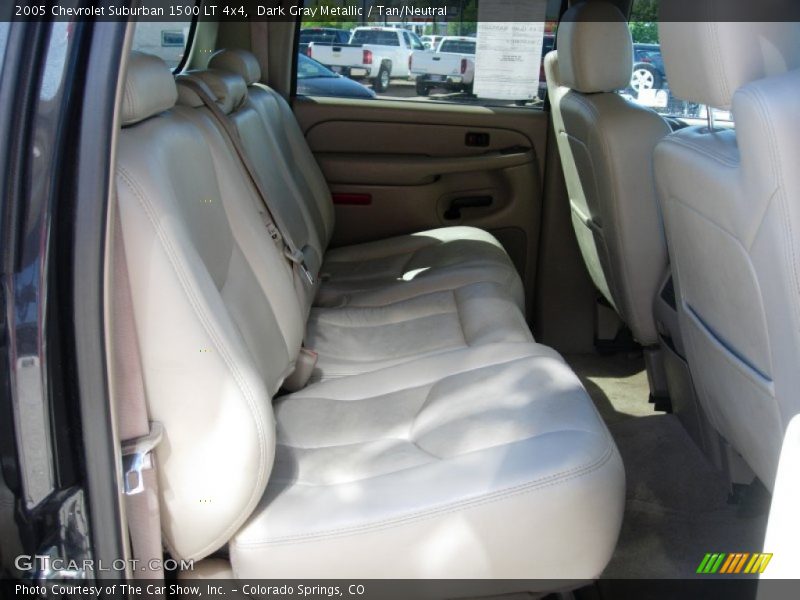 Dark Gray Metallic / Tan/Neutral 2005 Chevrolet Suburban 1500 LT 4x4