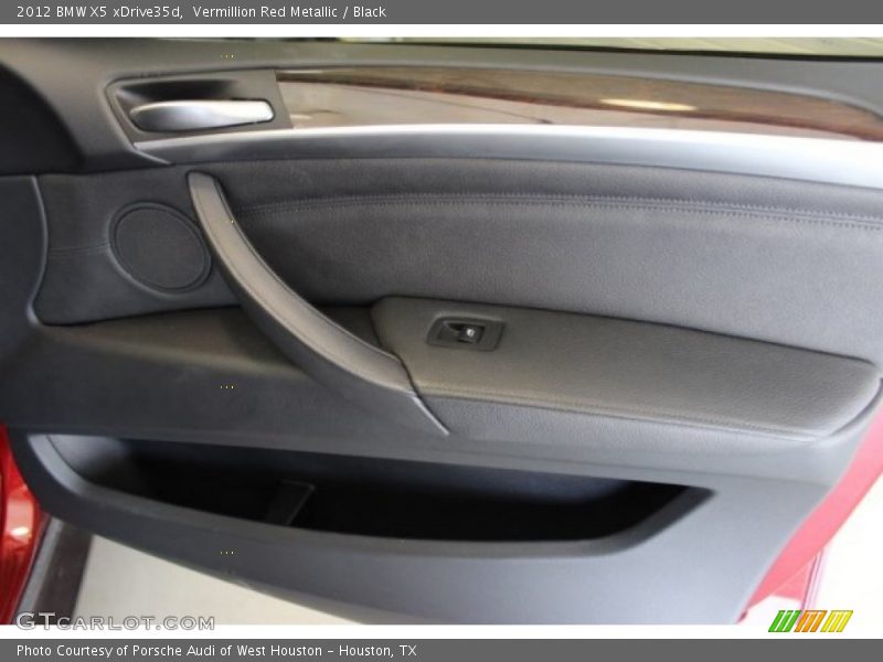 Vermillion Red Metallic / Black 2012 BMW X5 xDrive35d